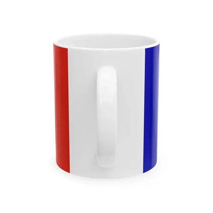 Flag of Moldova Alternate color shade (Moldova) White Coffee Mug - Go Mug Yourself