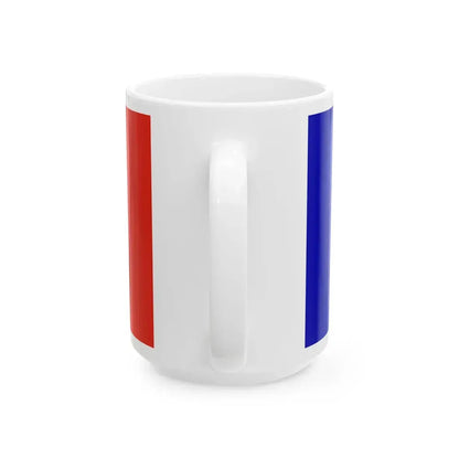 Flag of Moldova Alternate color shade (Moldova) White Coffee Mug - Go Mug Yourself
