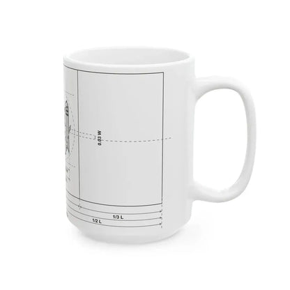 Flag of Moldova construction sheet (Moldova) White Coffee Mug - Go Mug Yourself