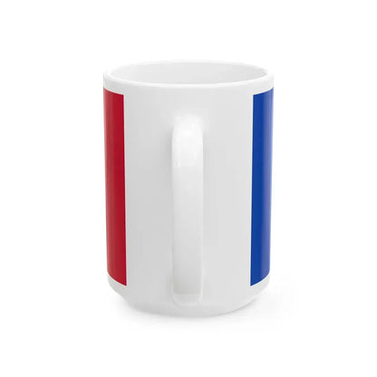 Flag of Moldova no Coat of Arms (Moldova) White Coffee Mug - Go Mug Yourself