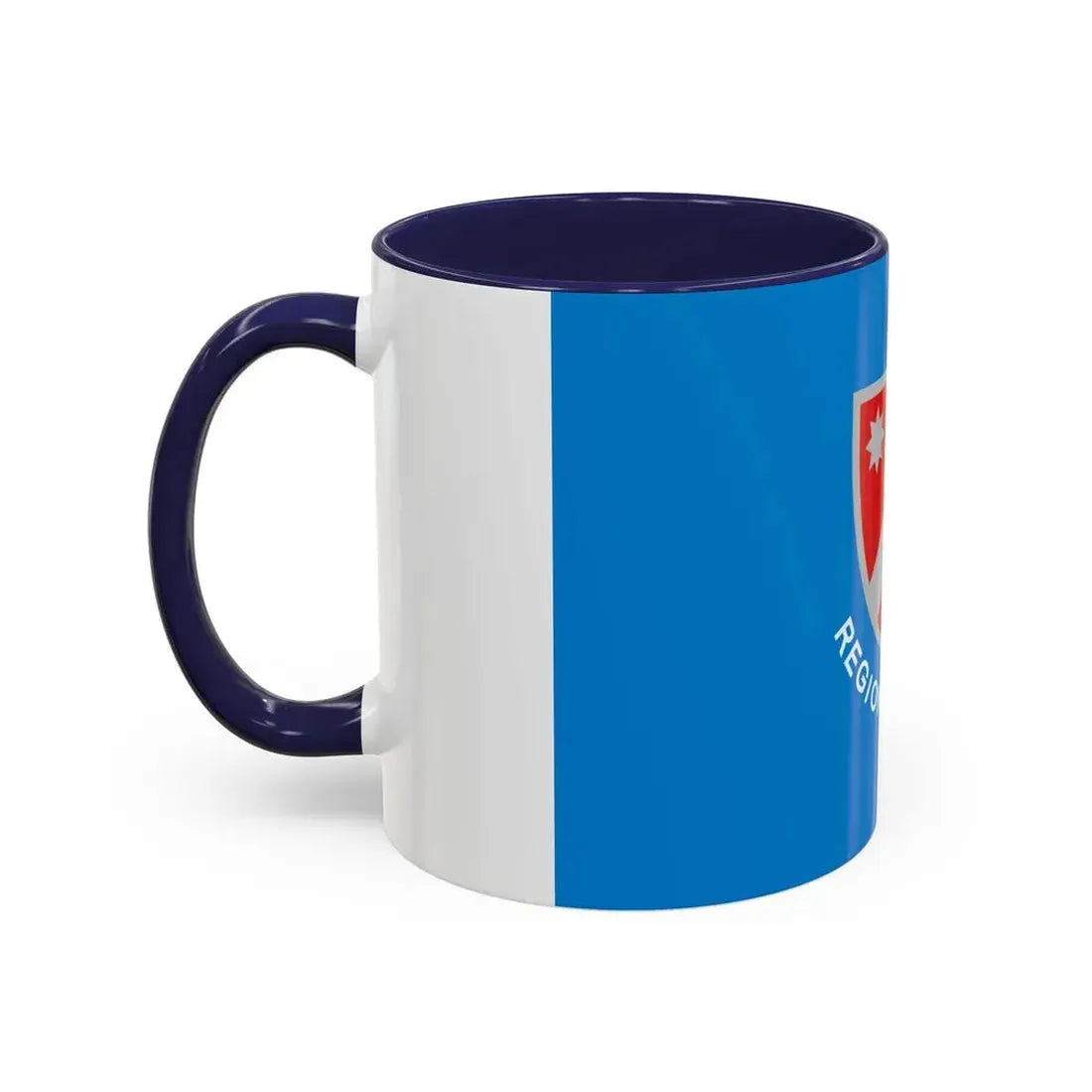 Flag of Molise Italy - Accent Coffee Mug - Go Mug Yourself