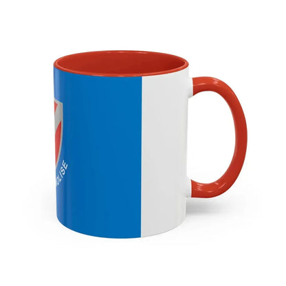 Flag of Molise Italy - Accent Coffee Mug - Go Mug Yourself