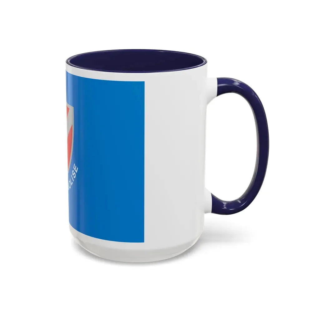 Flag of Molise Italy - Accent Coffee Mug - Go Mug Yourself