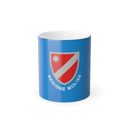 Flag of Molise Italy - Color Changing Coffee Mug 11oz - Go Mug Yourself