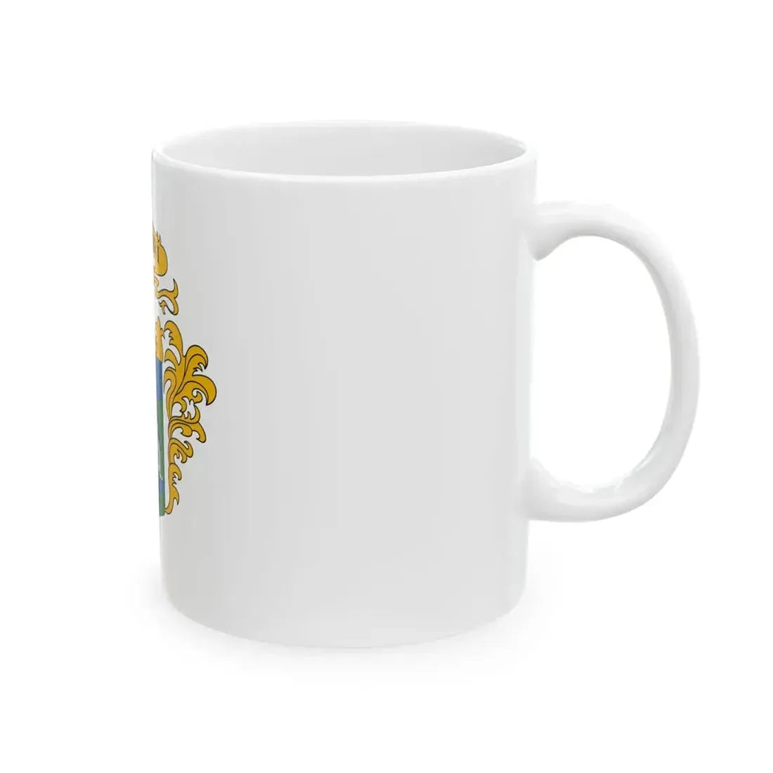 Flag of Molnari (Hungary) White Coffee Mug - Go Mug Yourself
