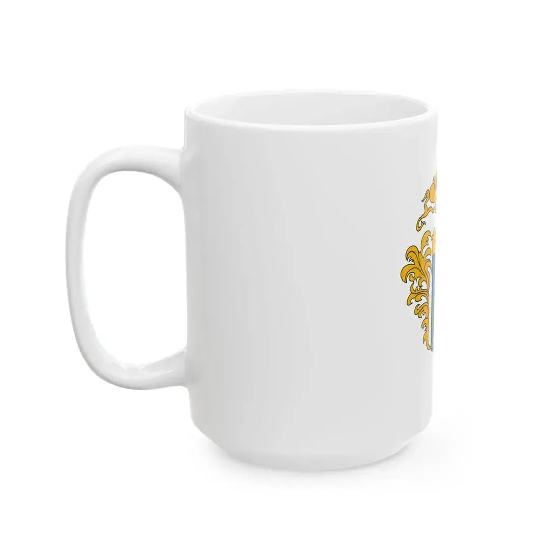 Flag of Molnari (Hungary) White Coffee Mug - Go Mug Yourself
