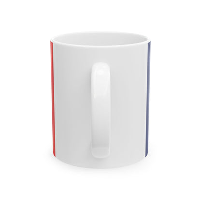 Flag of Momignies Belgium (Belgium) White Coffee Mug-Go Mug Yourself