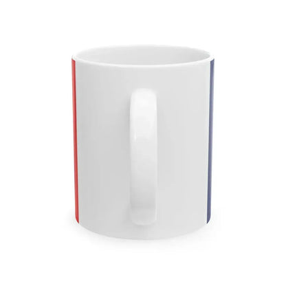 Flag of Momignies Belgium (Belgium) White Coffee Mug - Go Mug Yourself