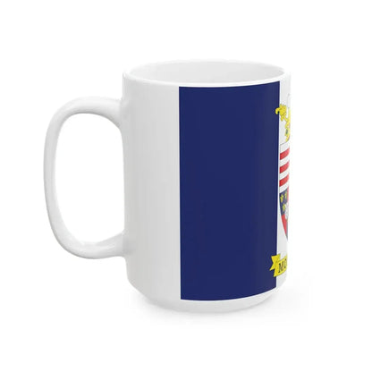 Flag of Momignies Belgium (Belgium) White Coffee Mug - Go Mug Yourself