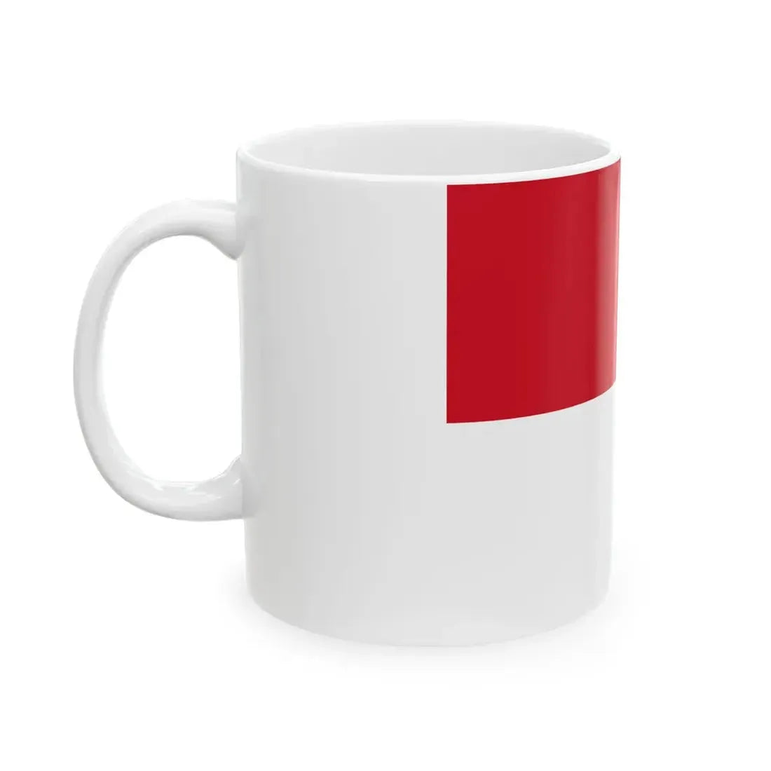 Flag of Monaco (Monaco) White Coffee Mug - Go Mug Yourself