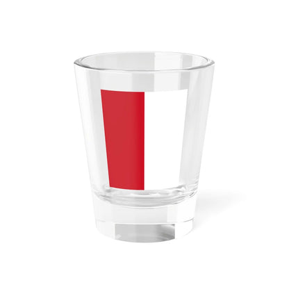 Flag of Monaco vertical (Monaco) Shot Glass 1.5oz 1.5oz - Go Mug Yourself