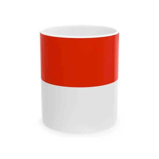 Flag of Monaco WFB 2000 (Monaco) White Coffee Mug 11oz - Go Mug Yourself