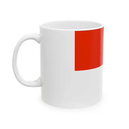 Flag of Monaco WFB 2000 (Monaco) White Coffee Mug - Go Mug Yourself