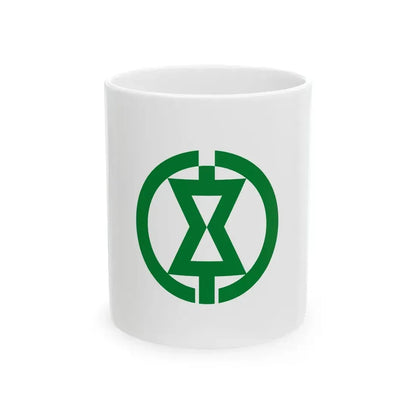 Flag of Monbetsu Hokkaido (Japan) White Coffee Mug 11oz - Go Mug Yourself