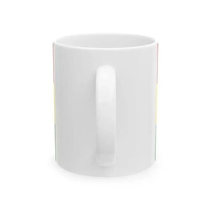 Flag of Moncagua El Salvador (El Salvador) White Coffee Mug - Go Mug Yourself