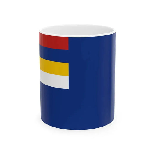 Flag of Mongol United Autonomous Government 1937-1939 (China) White Coffee Mug 11oz - Go Mug Yourself