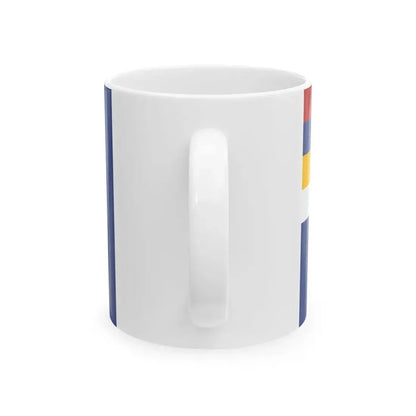 Flag of Mongol United Autonomous Government 1937-1939 (China) White Coffee Mug - Go Mug Yourself