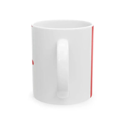 Flag of Mongolia 1924-1940 (Mongolia) White Coffee Mug - Go Mug Yourself