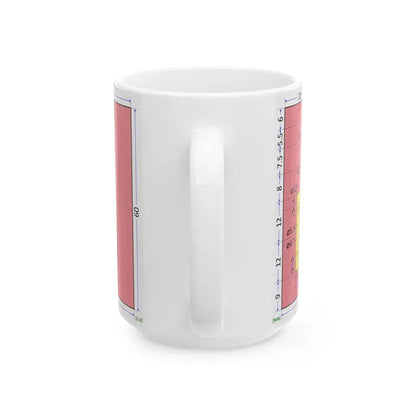 Flag of Mongolia construction sheet (Mongolia) White Coffee Mug - Go Mug Yourself