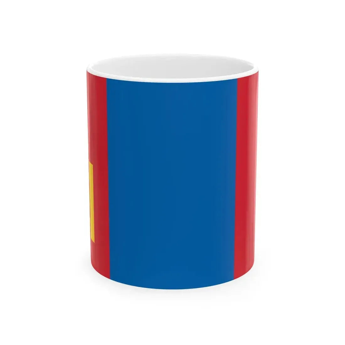 Flag of Mongolia (Mongolia) White Coffee Mug 11oz - Go Mug Yourself