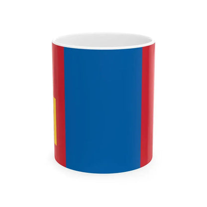 Flag of Mongolia (Mongolia) White Coffee Mug 11oz - Go Mug Yourself
