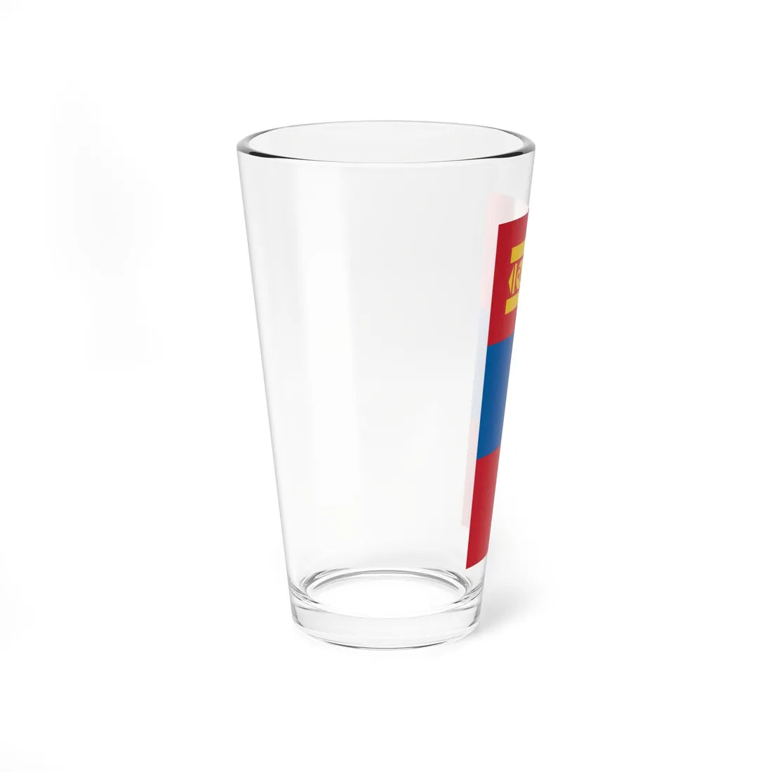 Flag of Mongolia vertical (Mongolia) Pint Glass 16oz - Go Mug Yourself