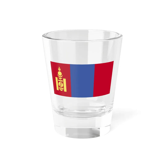 Flag of Mongolia WFB 2004 (Mongolia) Shot Glass 1.5oz 1.5oz - Go Mug Yourself