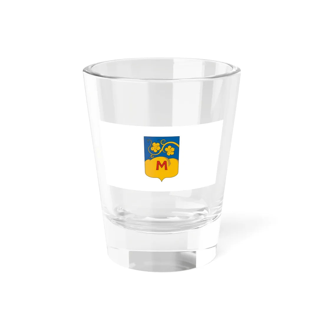 Flag of Monor (Hungary) Shot Glass 1.5oz 1.5oz - Go Mug Yourself
