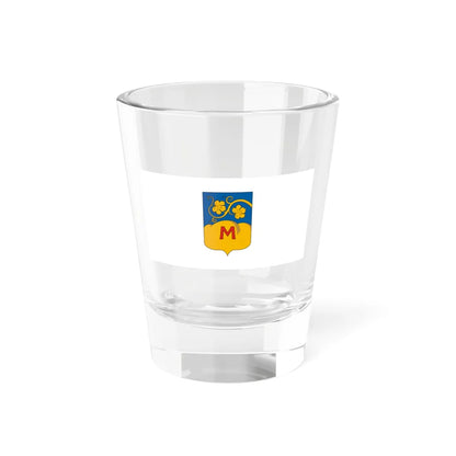 Flag of Monor (Hungary) Shot Glass 1.5oz 1.5oz - Go Mug Yourself