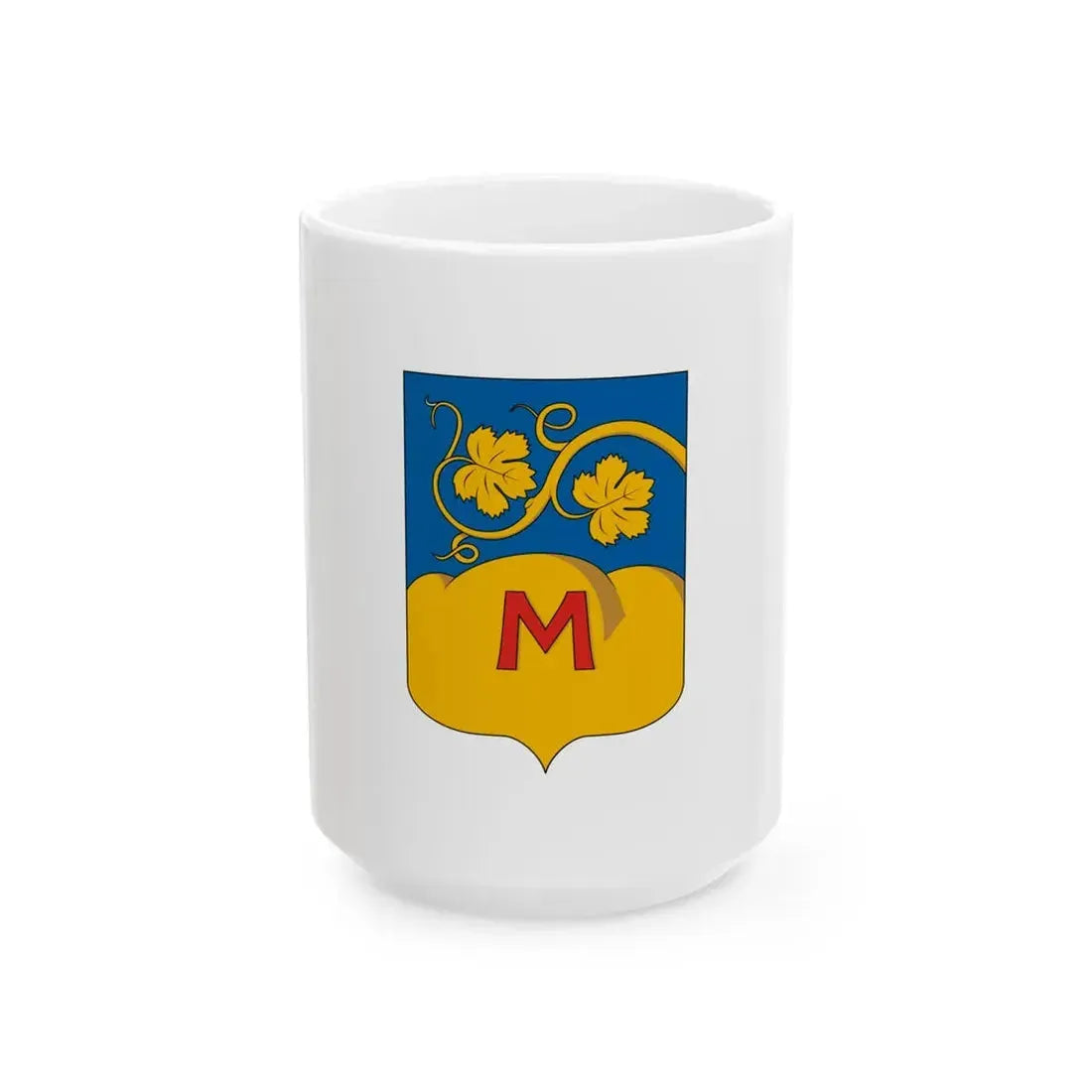 Flag of Monor (Hungary) White Coffee Mug 15oz - Go Mug Yourself