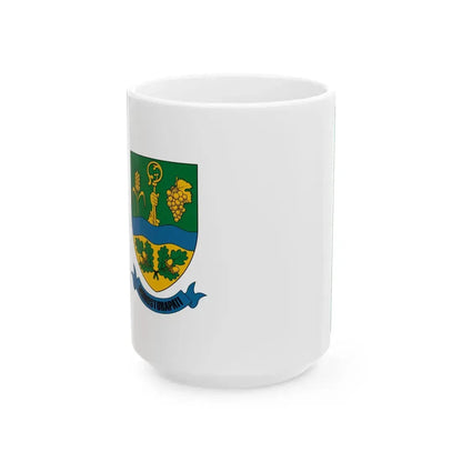Flag of Monostorapati (Hungary) White Coffee Mug 15oz - Go Mug Yourself
