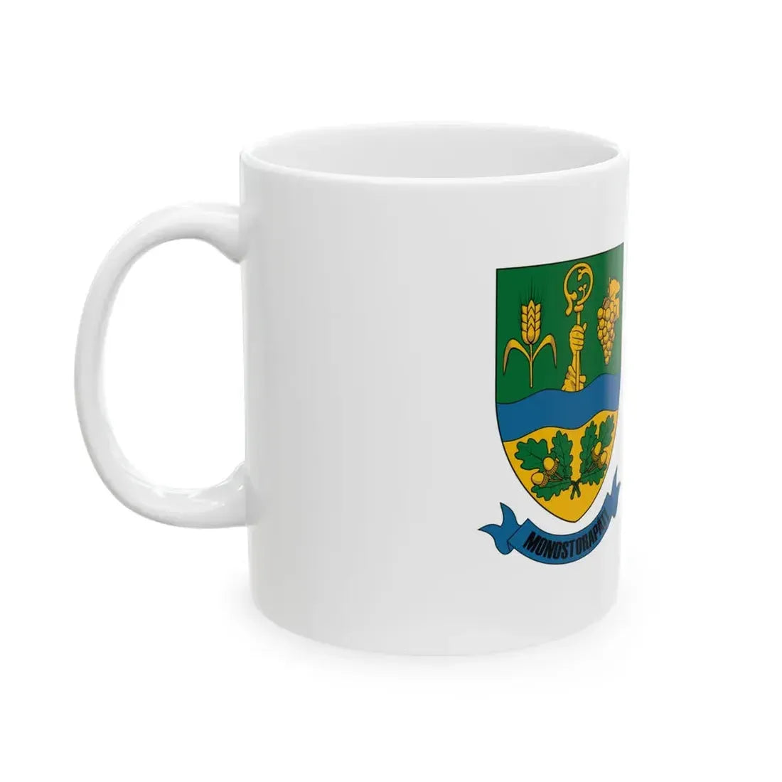 Flag of Monostorapati (Hungary) White Coffee Mug - Go Mug Yourself