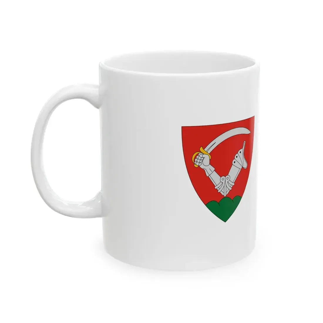 Flag of Monoszlo (Hungary) White Coffee Mug - Go Mug Yourself