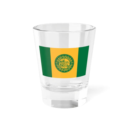 Flag of Monroe County New York (United States) Shot Glass 1.5oz 1.5oz - Go Mug Yourself