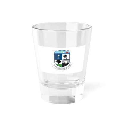 Flag of Monrovia Liberia (Liberia) Shot Glass 1.5oz 1.5oz - Go Mug Yourself