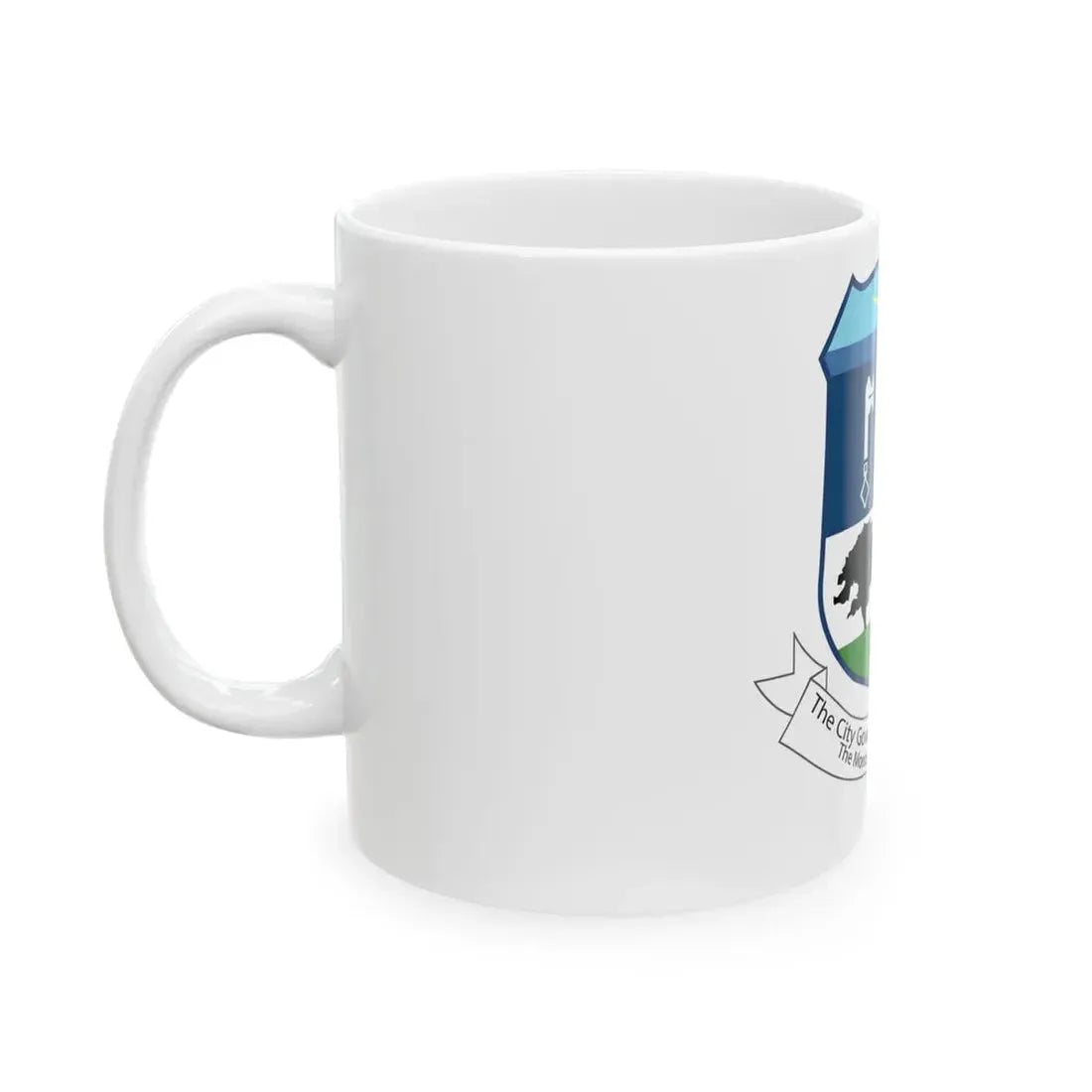 Flag of Monrovia Liberia (Liberia) White Coffee Mug - Go Mug Yourself