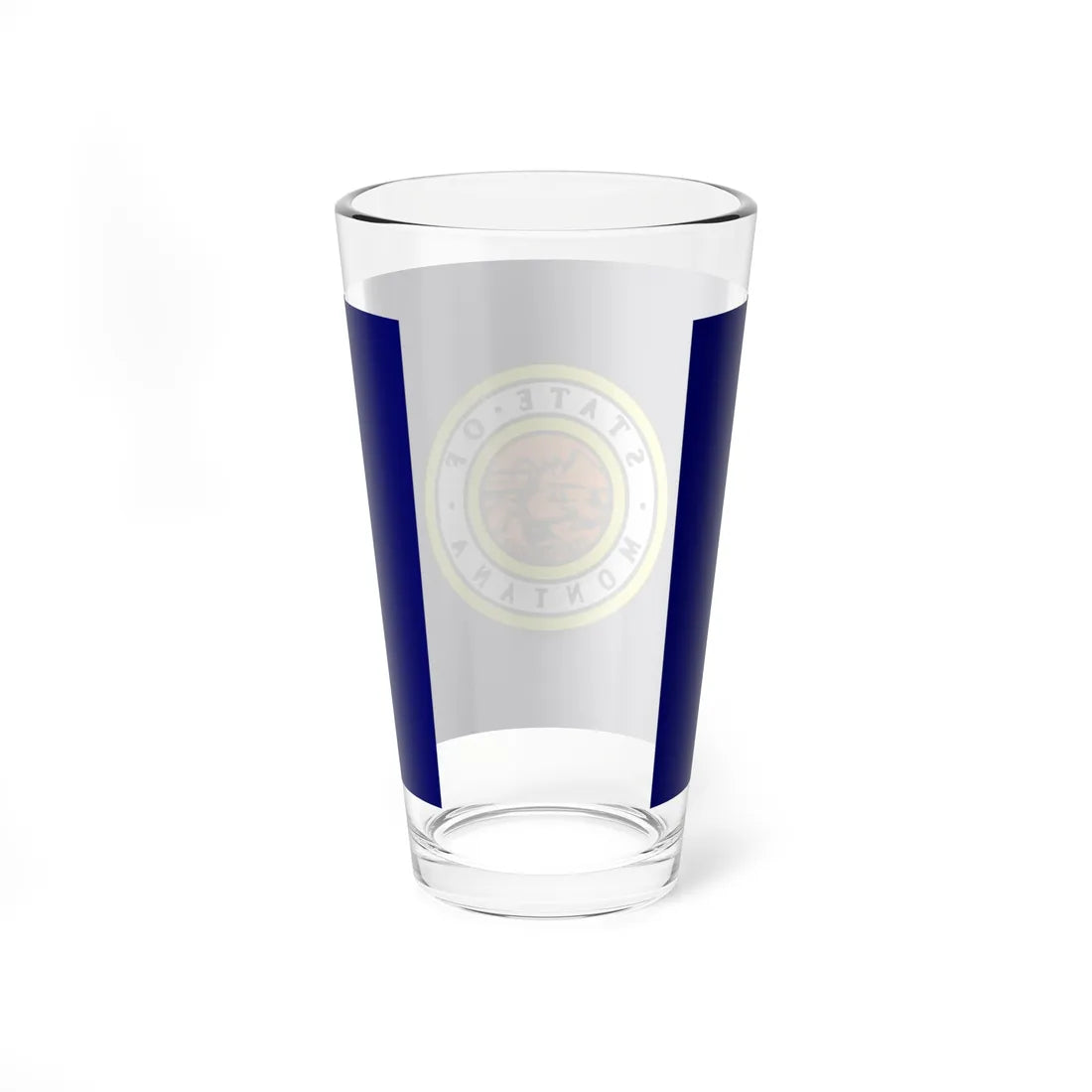 Flag of Montana 1943 (United States) Pint Glass 16oz - Go Mug Yourself