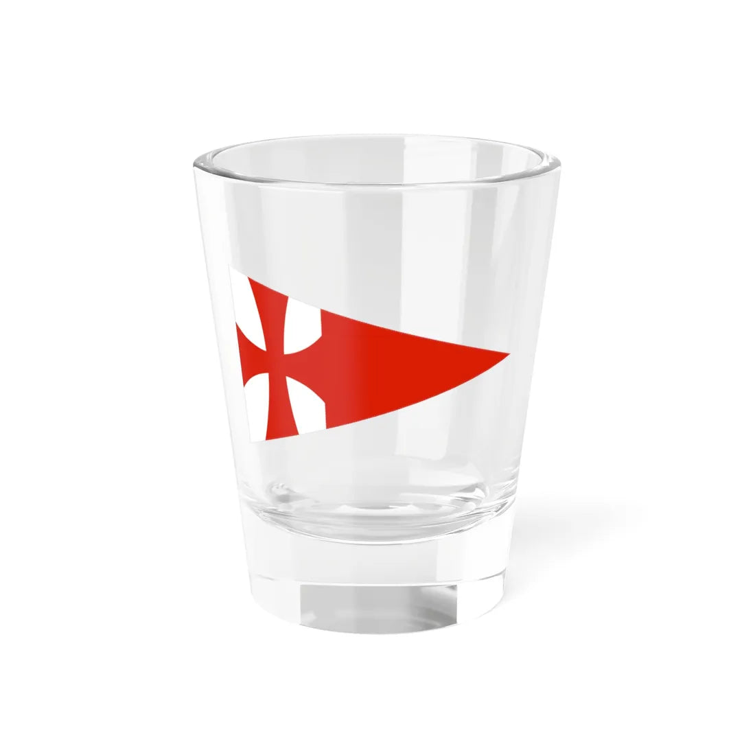 Flag of monte real cy (Spain) Shot Glass 1.5oz 1.5oz - Go Mug Yourself