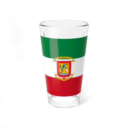 Flag of Montecristi Ecuador (Ecuador) Pint Glass 16oz 16oz - Go Mug Yourself
