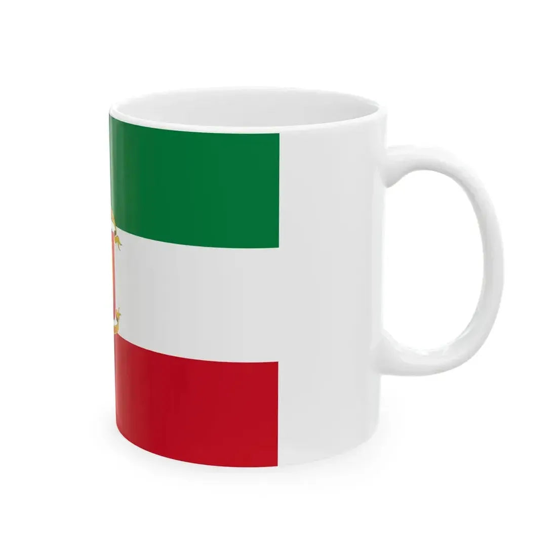 Flag of Montecristi Ecuador (Ecuador) White Coffee Mug - Go Mug Yourself