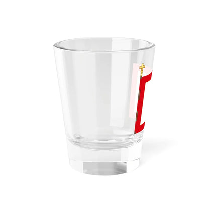 Flag of Montenegro 1767-1773 (Montenegro) Shot Glass 1.5oz - Go Mug Yourself