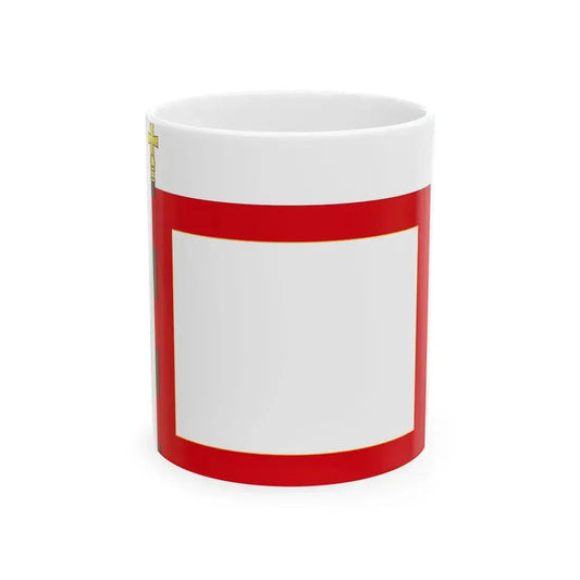 Flag of Montenegro 1767-1773 (Montenegro) White Coffee Mug 11oz - Go Mug Yourself
