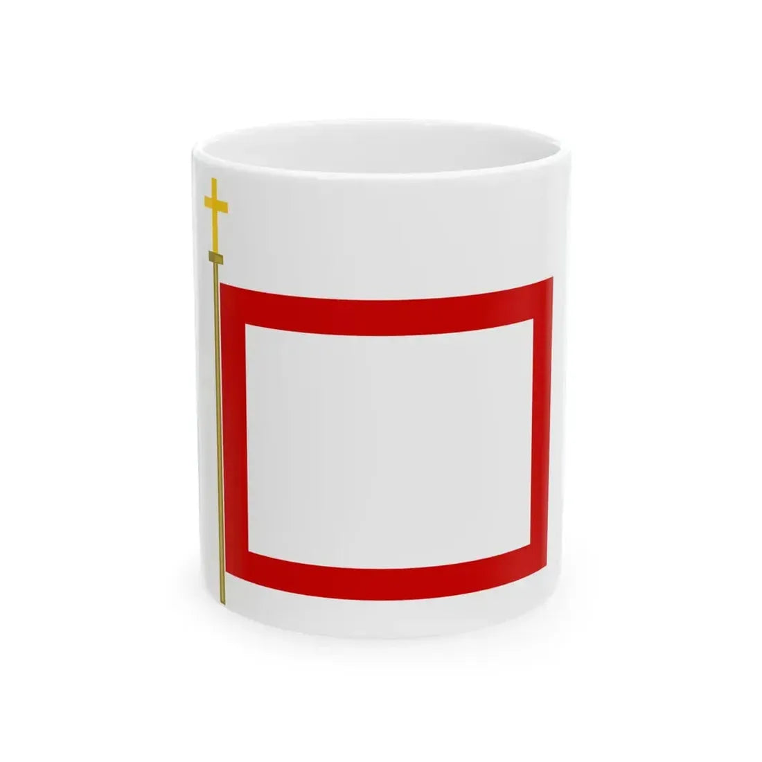 Flag of Montenegro 1768 (Montenegro) White Coffee Mug 11oz - Go Mug Yourself