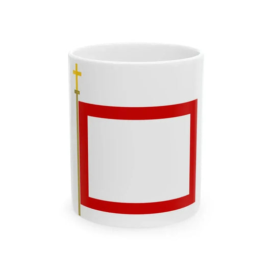 Flag of Montenegro 1768 (Montenegro) White Coffee Mug 11oz - Go Mug Yourself