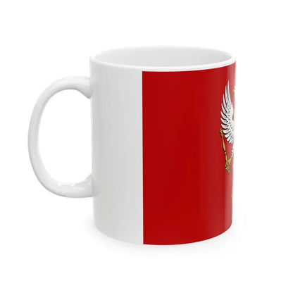 Flag of Montenegro 1860-1905 3-2 (Montenegro) White Coffee Mug - Go Mug Yourself