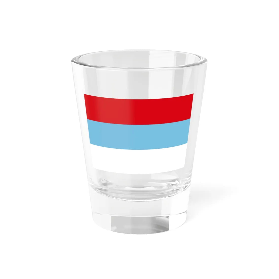 Flag of Montenegro 1993-2004 3-2 (Montenegro) Shot Glass 1.5oz 1.5oz - Go Mug Yourself