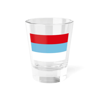 Flag of Montenegro 1993-2004 3-2 (Montenegro) Shot Glass 1.5oz 1.5oz - Go Mug Yourself