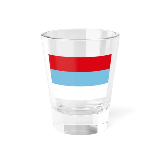 Flag of Montenegro 1993-2004 3-2 (Montenegro) Shot Glass 1.5oz 1.5oz - Go Mug Yourself