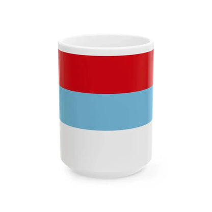 Flag of Montenegro 1993-2004 3-2 (Montenegro) White Coffee Mug 15oz - Go Mug Yourself