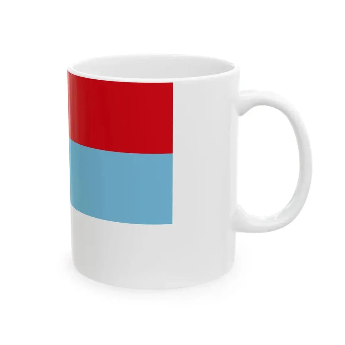 Flag of Montenegro 1993-2004 3-2 (Montenegro) White Coffee Mug - Go Mug Yourself